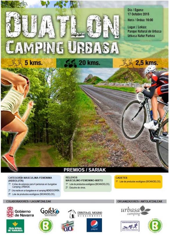 Inscripciones abiertas para el I Duatl&oacute;n de Urbasa